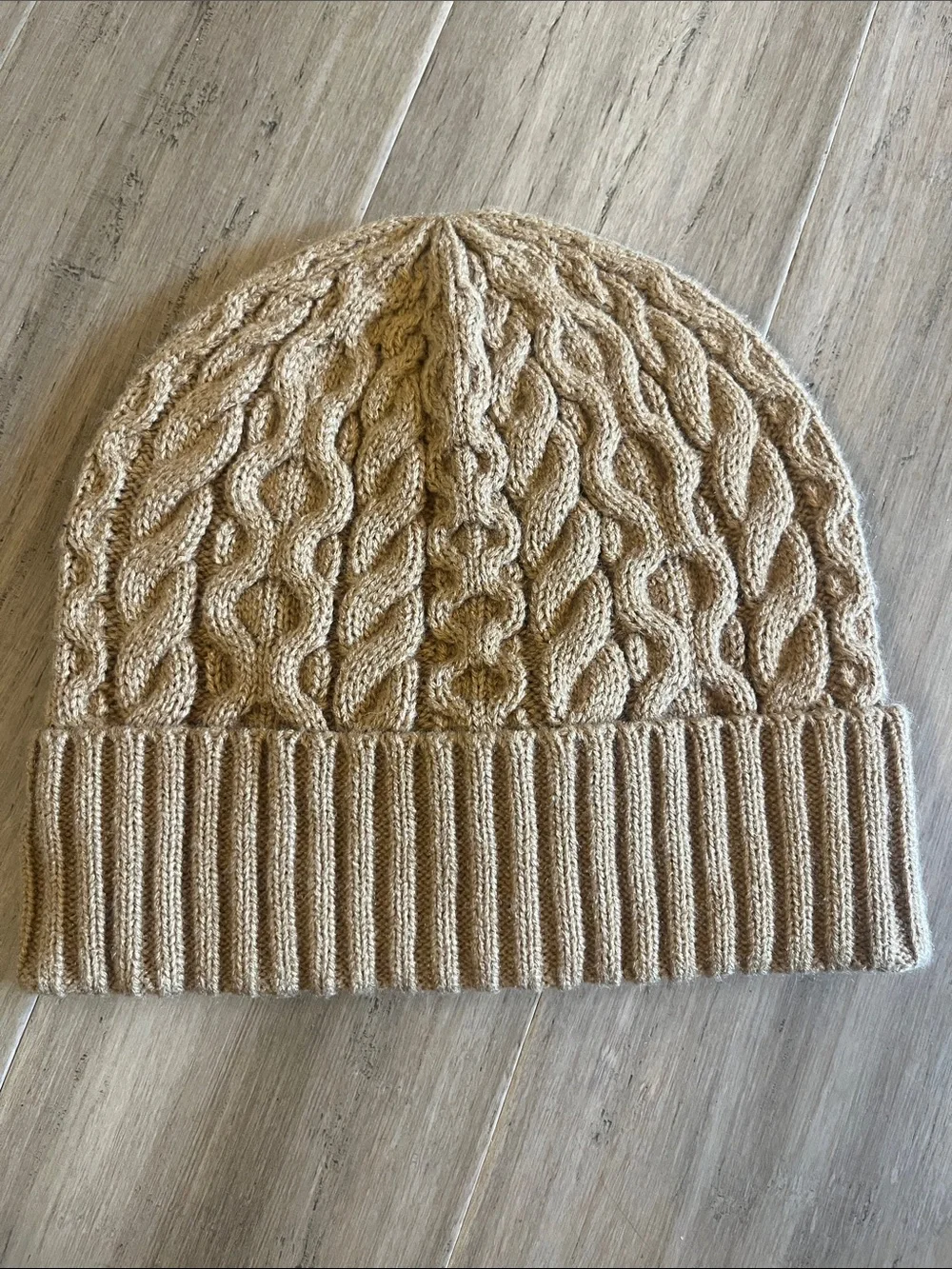 Kate Spade Velvet Bow Cable Knit Beanie Hat One Size